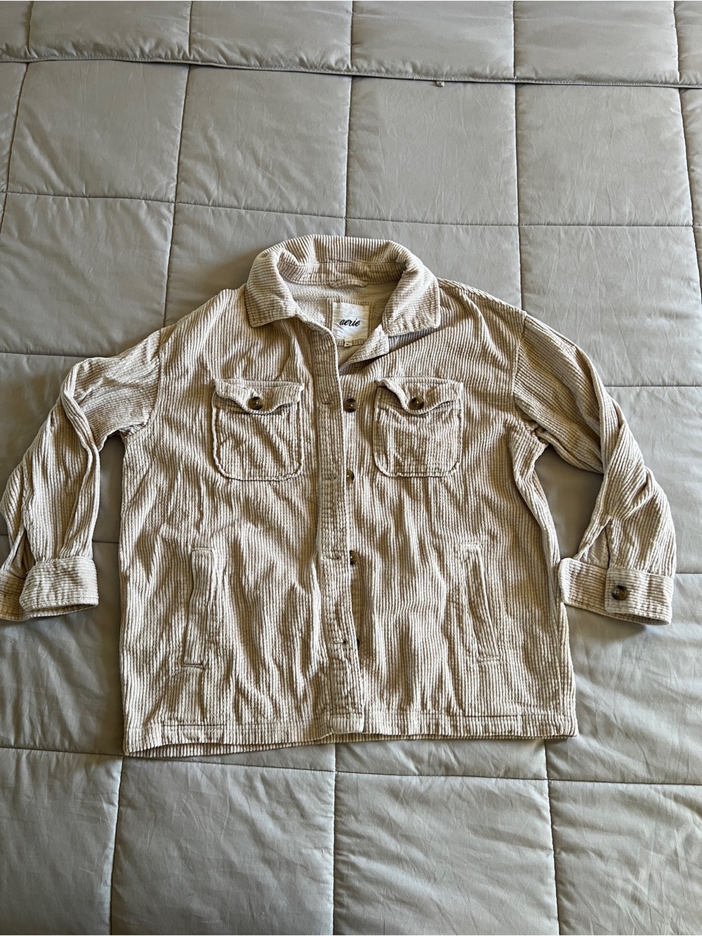 Aerie Corduroy Oversized Shacket